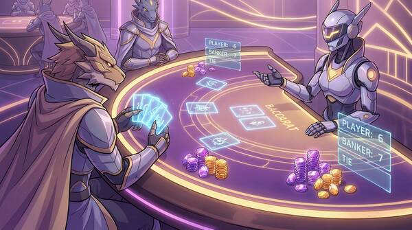 Mesa de Bacará Digital bullsbet